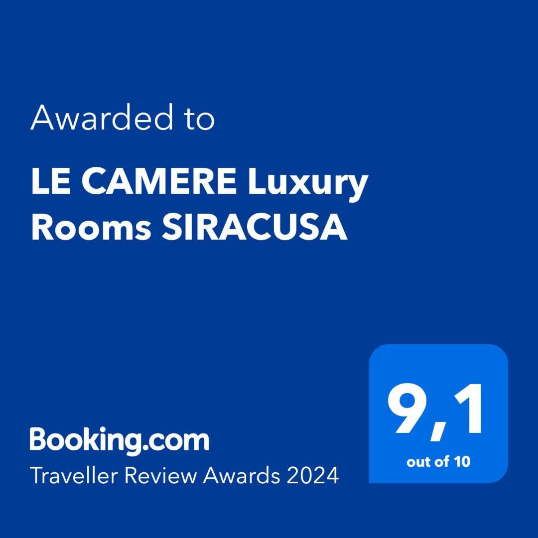 Le Camere Luxury Rooms Siracusa Syracuse Bagian luar foto